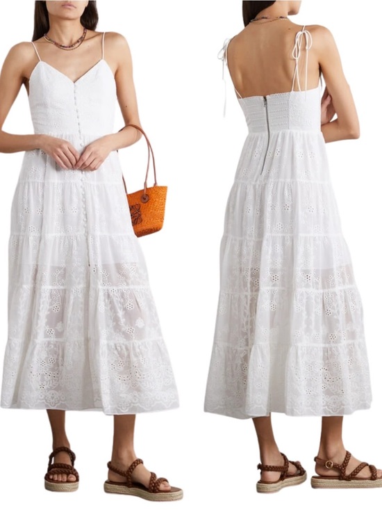 Alice + Olivia Dresses & Skirts - Alice and Olivia Shanti Eyelet Maxi Dress | Size 4